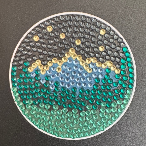 Handcrafted Diamond Art Magnet Set - Road Trip Retreat - Set of 2 - Picture 3 of 6